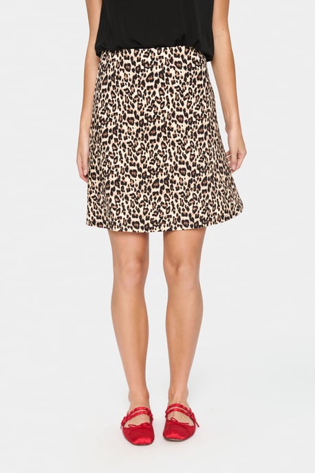 Skirt A-shape Black Reg Leo - Image 2