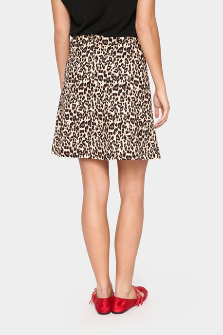 Skirt A-shape Black Reg Leo - Image 3