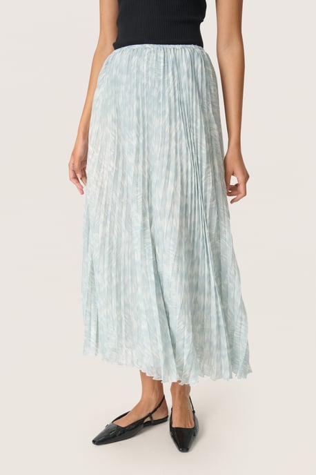 Skirt Regular fit Silver Blue Stroke Print - Image 2