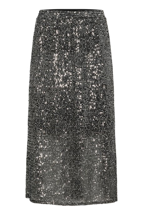 Skirt Regular fit Silver Sequin - Image 4