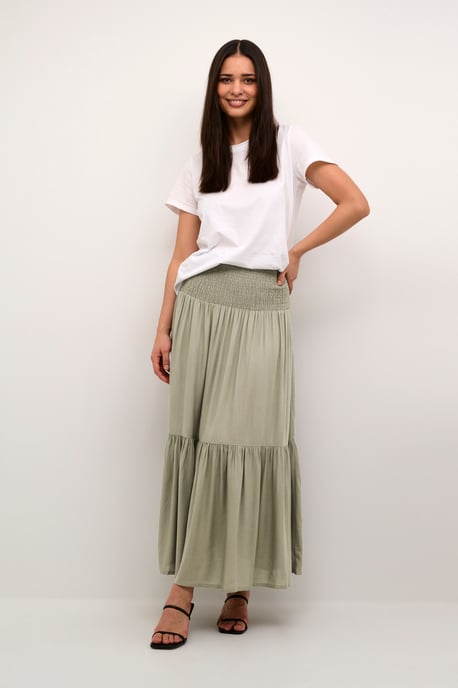 Rok A-shape Vetiver green - Image 1