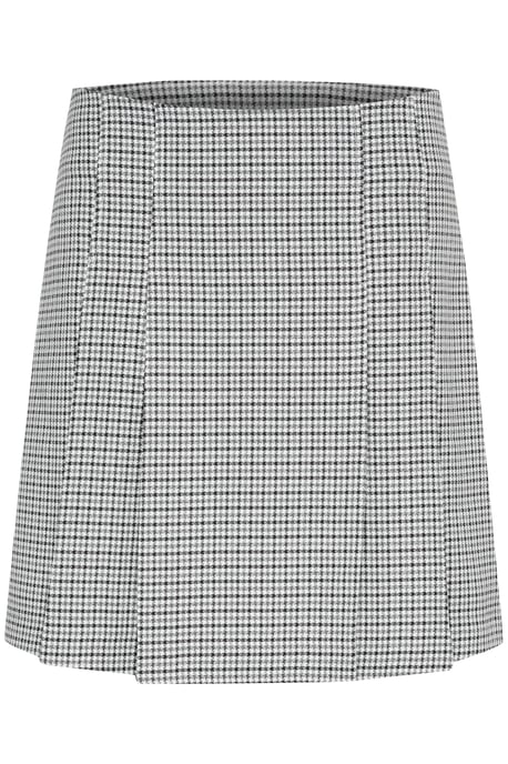 Skirt A-Line Black/White Check - Image 4