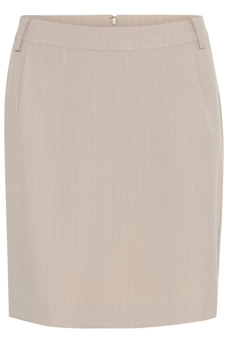 Rok Straight fit String beige - Image 4