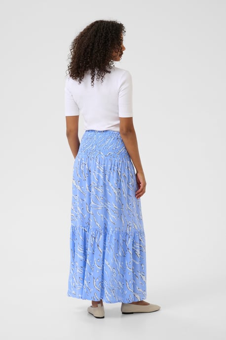 Skirt A-shape Vista Blue W.Nantucket AOP - Image 2