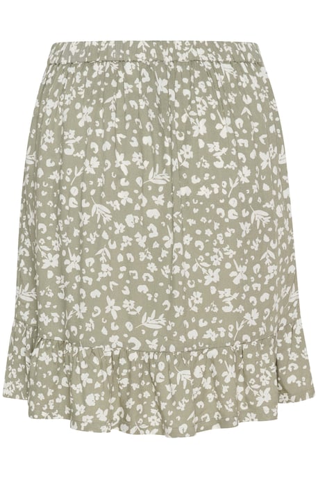 Skirt Regular fit Vetiver/Chalk Flower - Image 5
