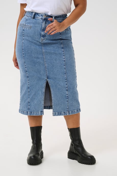 Skirt Regular fit Medium Blue Denim - Image 3