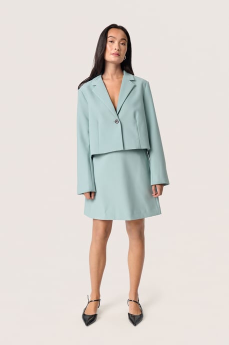 Skirt A-shape Silver Blue - Image 1