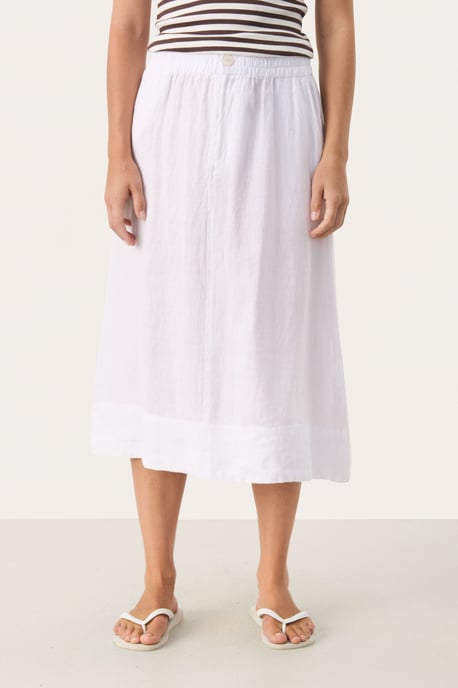 Skirt Regular fit Bright White - Image 3