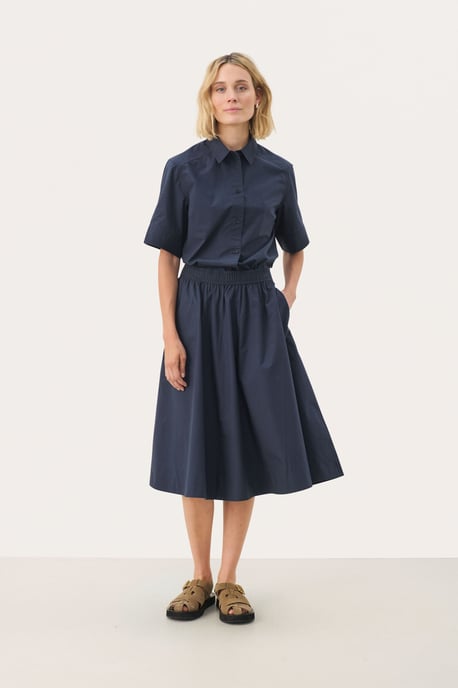 Rok A-shape After Midnight dark blue - Image 2