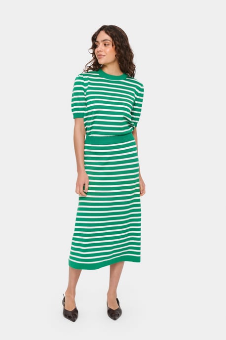 Skirt A-shape Jelly Bean Ice Stripe - Image 1