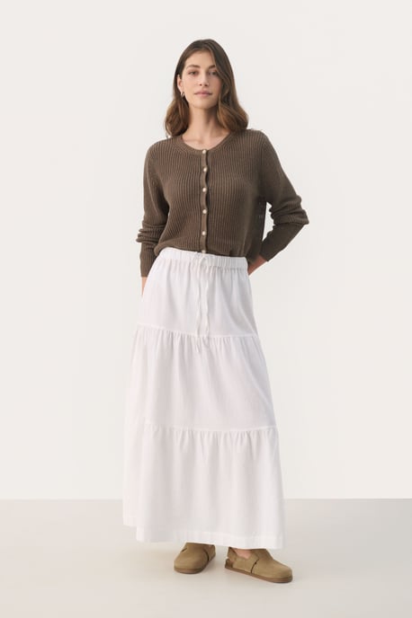 Skirt Relaxed fit Bright White - Image 1