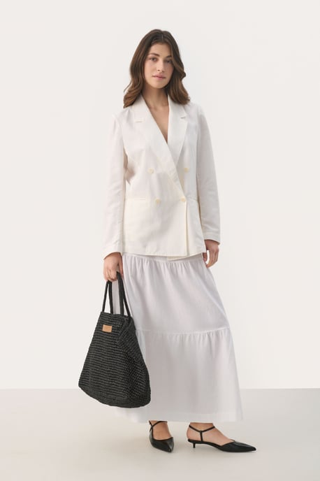 Skirt Relaxed fit Bright White - Image 2
