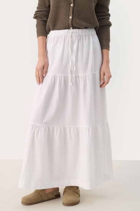 Skirt Relaxed fit Bright White - Image 3