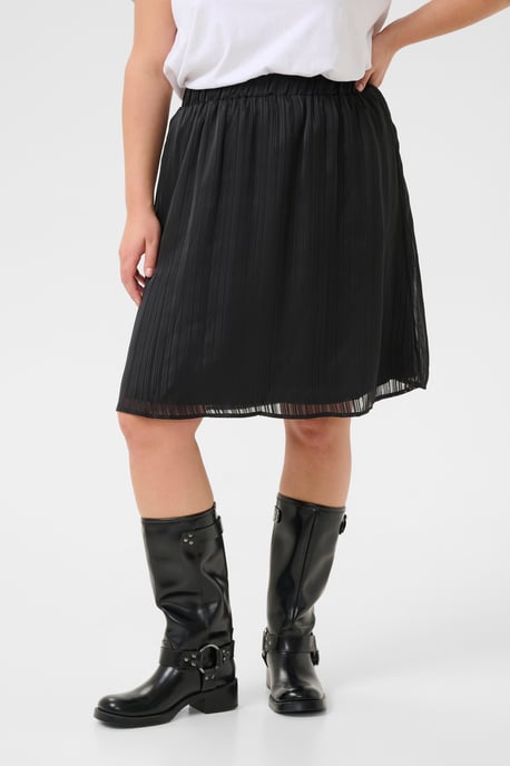 Skirt A-shape Black Deep - Image 3
