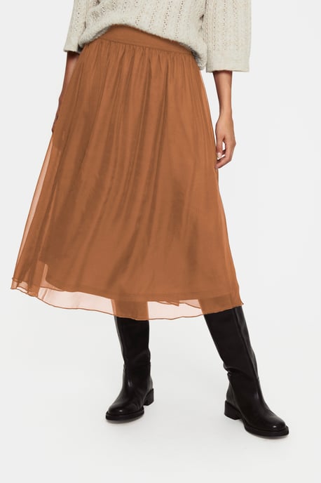Skirt Casual fit Café au Lait - Image 4