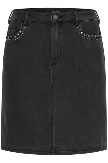 Denim rok Regular fit Black Washed Denim black - Image 4