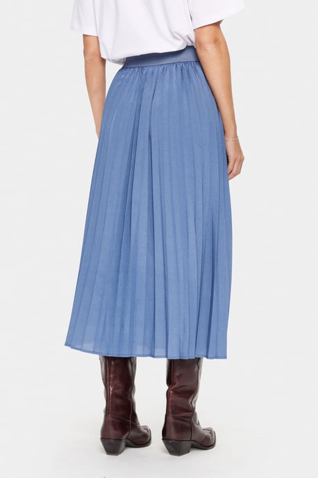 Skirt A-shape China Blue - Image 3