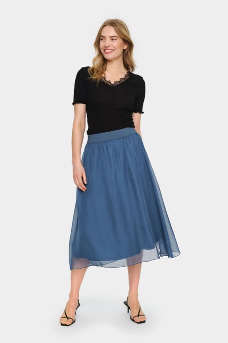 Skirt Casual fit China Blue - Image 2