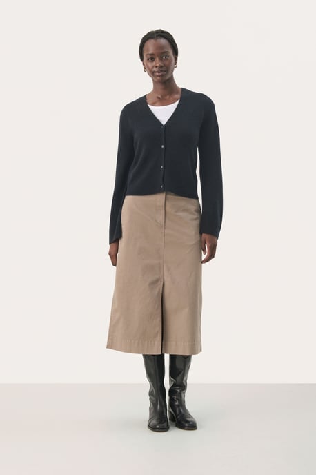 Skirt A-Line Desert Taupe - Image 2