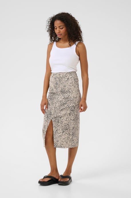 Skirt Slim fit Abstract Leopard - Image 1