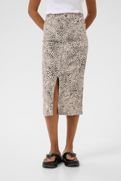 Skirt Slim fit Abstract Leopard - Image 3