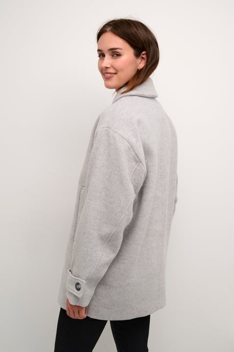 Jas Oversize fit Grey Melange - Image 3