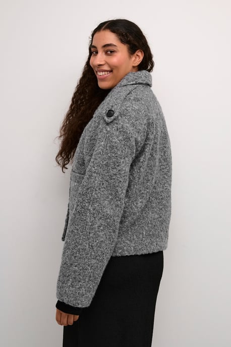 Jas Regular fit Grey Melange - Image 3