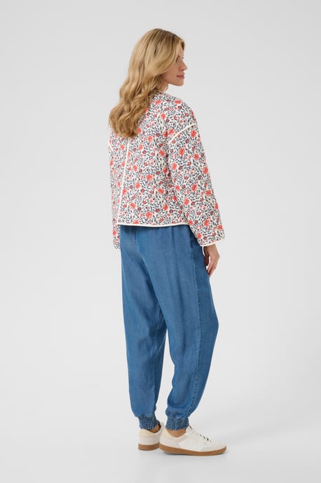 Jas Baggy fit Porcelain Rose Flower multicolour - Image 2
