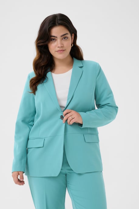 Blazer Shaped fit Teal - Image 3