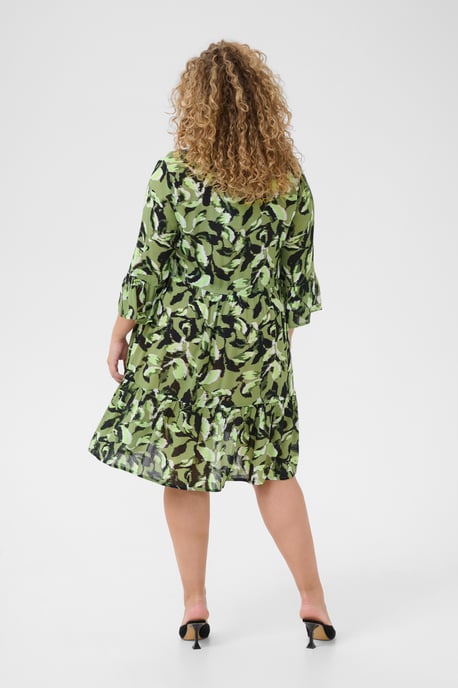 Jurk Regular fit green - Image 2