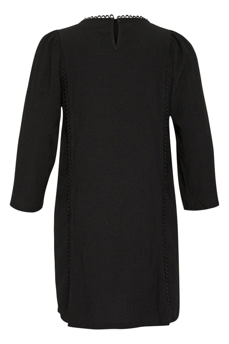 Jersey jurk A-shape black - Image 5