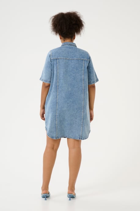 Denim Jurk Regular fit blue - Image 2
