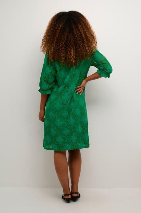 Jurk Relaxed fit green - Image 2