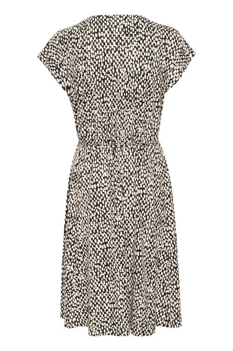 Jurk Regular fit black white - Image 5
