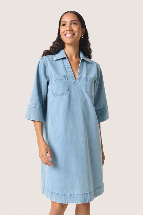 Jurk Casual fit Light Blue Denim  - Image 2