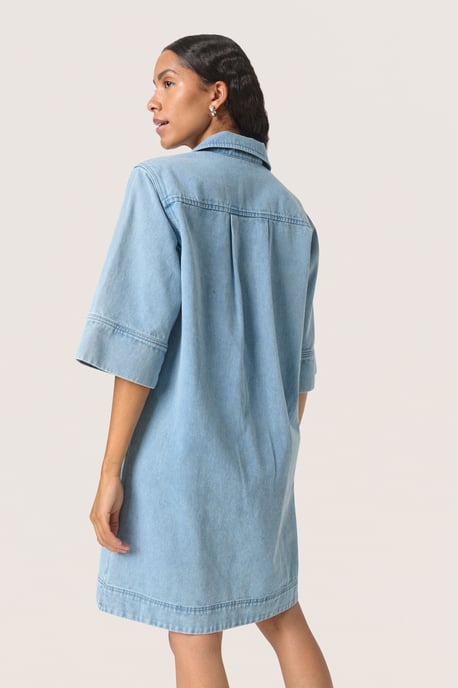 Jurk Casual fit Light Blue Denim  - Image 3