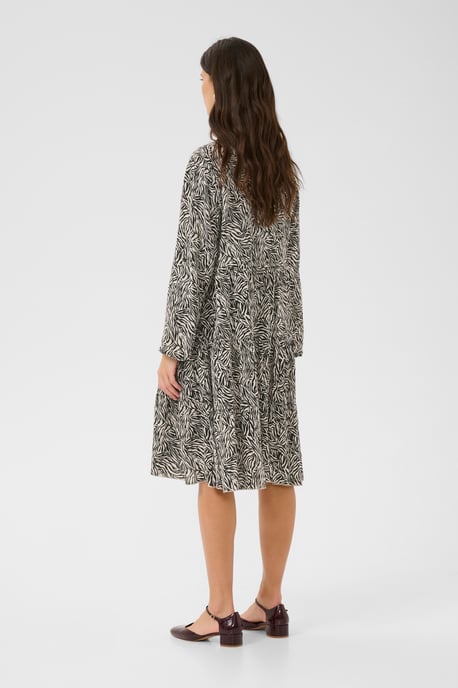 Dress A-shape Animal Stripes - Image 3