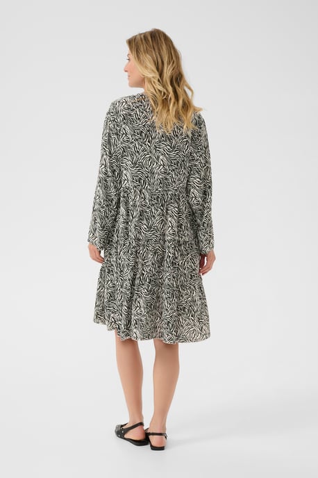 Dress A-shape Animal Stripes - Image 4