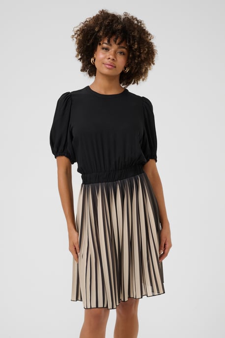 Jersey jurk Relaxed fit black - Image 3