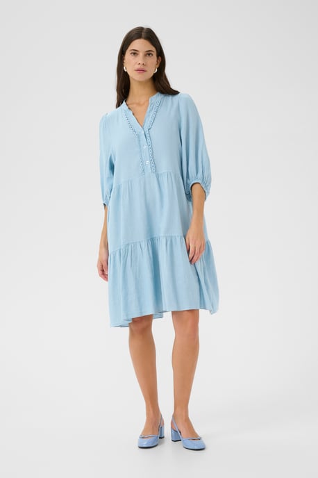 Dress A-shape Placid Blue - Image 1