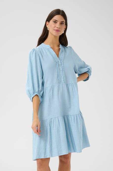 Dress A-shape Placid Blue - Image 3