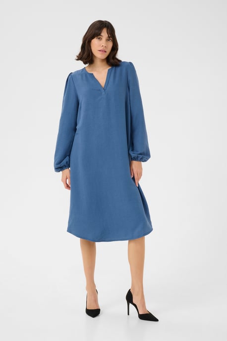 Blouse with long sleeve Regular fit Ensign Blue - Image 1