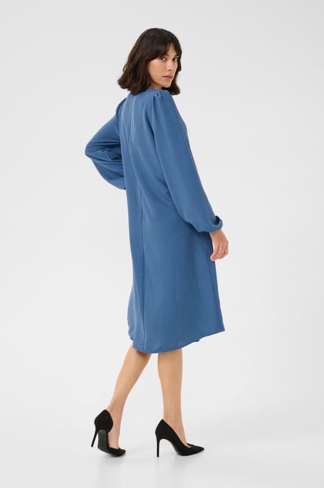 Blouse with long sleeve Regular fit Ensign Blue - Image 2