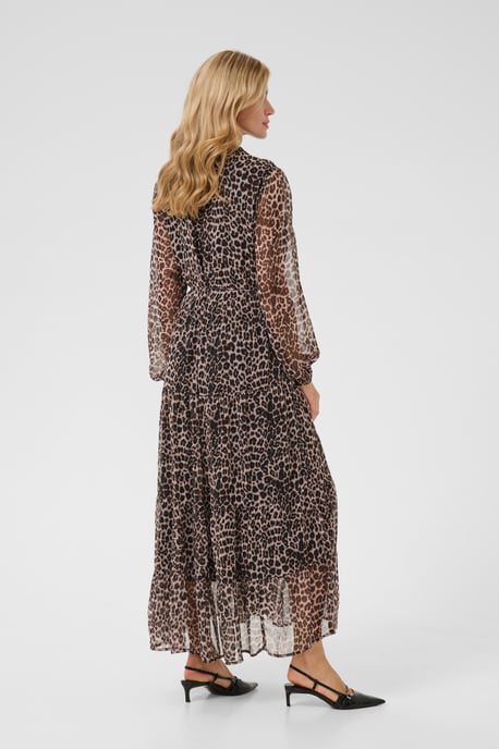 Dress A-shape Natrual Animal Spots - Image 5