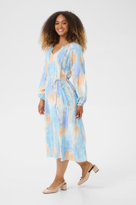 Dress Regular fit Blue Watercolor - Image 4