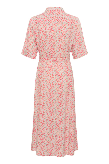 Dress Feminine Silhouette Sepia Rose Flower - Image 5