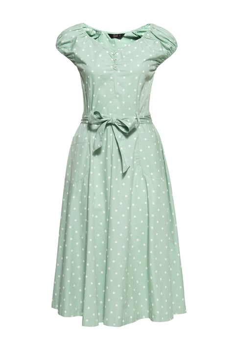Queen Kerosin Damen Swing Kleid mint - Image 1