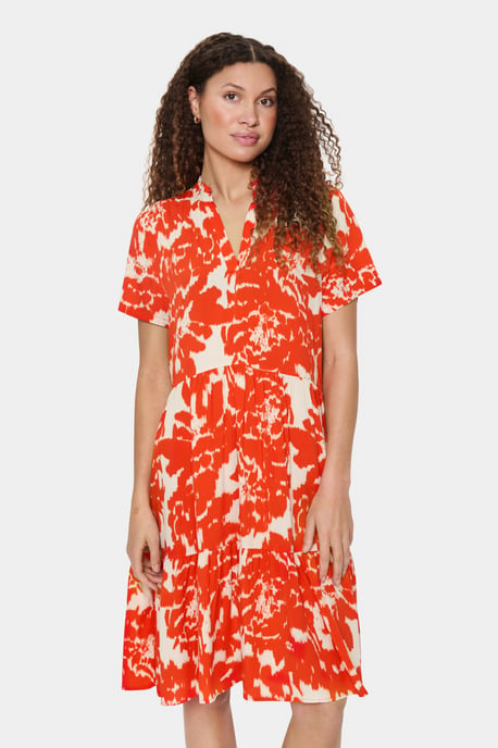 Dress Loose fit Poinciana Water Blooms - Image 2