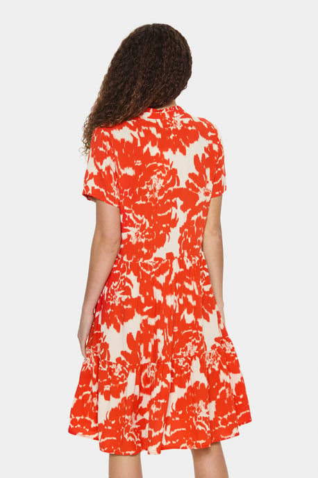 Dress Loose fit Poinciana Water Blooms - Image 3