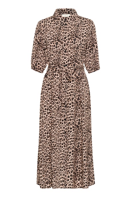 Dress Feminine Silhouette Animal Neutral - Image 4